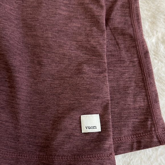 Vuori razor back tank Maroon size S - Picture 4 of 4
